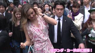 ミランダ・カー渋谷に登場！ Miranda Kerr [upl. by Forta]