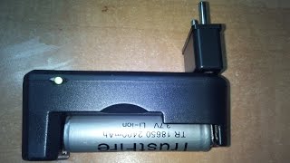 18650 Liion Battery Smart Charger [upl. by Utas525]