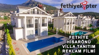 Fethiye Ovacık Hisarönü Triplex Villa Tanıtım Filmi fethiyekopter [upl. by Hedaza312]