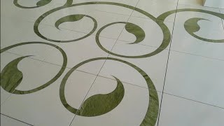 Marbles Best Floral Design in floor [upl. by Krysta]