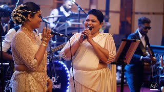 Rathu Guru Pare  Mother Daughter Duet  Ayesha amp Madushanka  wedding Day [upl. by Harding]