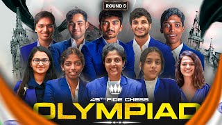 Chess Olympiad 2024 Round 6  India vs Hungary Open India vs Armenia Women [upl. by Drahser]