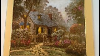 Thomas Kinkade Stamp Tutorial PART 2 OF 2 [upl. by Eckmann]