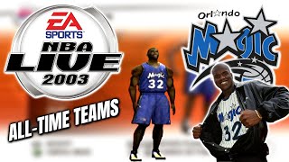 NBA Live 2003  AllTime Orlando Magic Roster amp Game Intro [upl. by Pasho54]