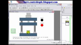 prensa simulacion de programas micrologix con rsview32 [upl. by Enair149]