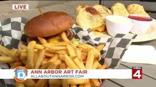 Live In The D Ann Arbor Art Fair  Eats and Souvenirs [upl. by Eednil]