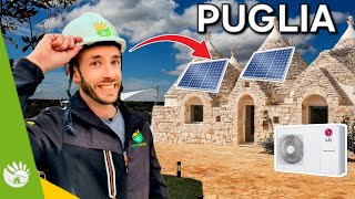 Ho fatto CASA ZERØ GAS in PUGLIA con IMPREVISTI e ritardi Ti spiego come [upl. by Lunseth]