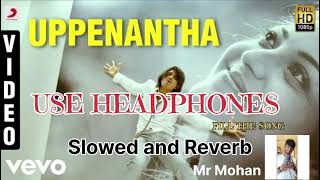 UPPENANTHA E PREMA KI ARYA 2 MOVIE SONG SLOWED AND REVERB THANKS FOR 71K VIEWS AlluArjun [upl. by Helfand]