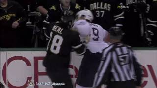 Theo Peckham vs James Neal Jan 26 2011 [upl. by Inger]