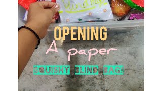 Opening a Paper Squishy Blind bag [upl. by Eseneg843]