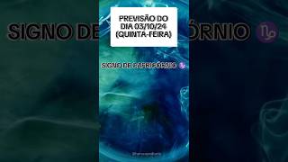 Previsão do signo de Capricórnio para o dia 031024 signos signo horoscopo capricornio [upl. by Han]