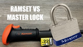 Can You Shoot Open A Master Lock [upl. by Wiles]