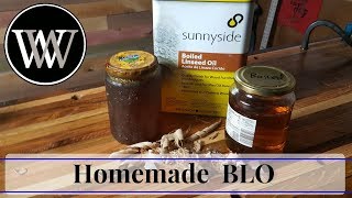 How to Make Boiled Linseed Oil I Making Homemade Woodworking BLO Finish [upl. by Eiramyllek]