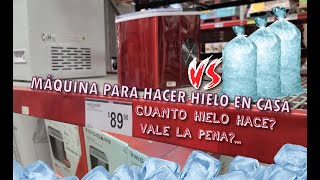 Máquina para hacer hielo en casaFridgidaire│Cuanto hielo hace │Vale la pena [upl. by Ettelegna]