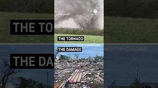 The Tornado and the Damage Westmoreland Kansas 430 [upl. by Alleen]