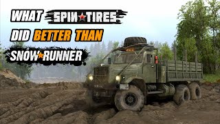 12 Things that Spintires did better than Snowrunner [upl. by Shepperd]