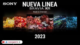 🔥Nueva Línea de pantallas SONY Bravia XR 2023🔥 [upl. by Yadahs]