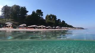 So clear water Alexander the Great Beach Hotel Kriopigi Halkidiki [upl. by Body445]