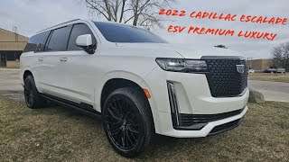 2022 Cadillac Escalade ESV Premium Luxury [upl. by Worrad]