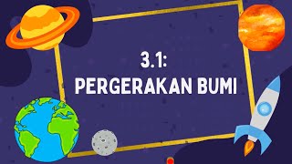 BAB 31 PERGERAKAN BUMI GEOGRAFI TINGKATAN 2 [upl. by Silvestro714]