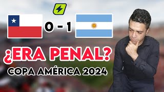 Chile 0 vs 1 Argentina  Análisis Jean Pierre Bonvallet copaamérica2024 [upl. by Rayburn]