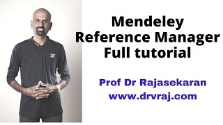 How to use Mendeley Reference Manager [upl. by Rizzi567]