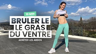 🔥 10 min  Brûler le GRAS DU VENTRE vite   Arrêtez les abdos  Jessica Mellet  Move Your Fit [upl. by Aiak789]