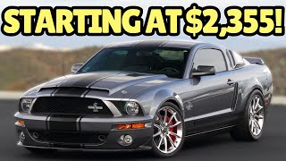 CHEAPEST Supercharged American cars [upl. by Aketal931]