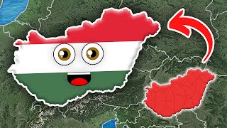 Hungary  Geography Regions and Counties  Countries of the World [upl. by Eagle]