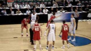 Tyler Hansbrough breaks JJ Redicks Record [upl. by Anitahs]