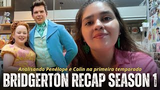 🐝BRIDGERTON RECAP DA 1ª TEMPORADA PEN E COLIN bridgerton crisepanda [upl. by Rooney700]