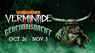 Geheimnisnacht Event Warhammer Vermintide 2 [upl. by Melborn]