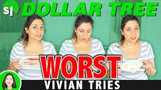 Worst Dollar Tree Products I Ever Tried  Vivian Tries [upl. by Cita]