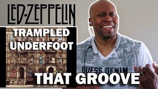 Funky Reaction To Led Zeppelin  Trampled Underfoot [upl. by Lyrrehs]