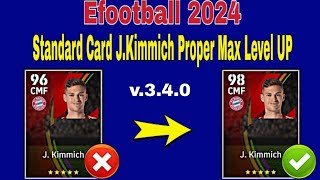 How To Upgrade JKimmich In Efootball 2024  JKimmich efootball 2024 Max Level [upl. by Frank]