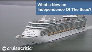 Independence of the Seas 2018 Refurbishment  What’s New Video Tour [upl. by Hijoung]