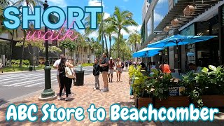 ABC Store To Waikiki Beachcomber by Outigger Honolulu Short walk 57 of these stores in Hawaii Aloha [upl. by Delfine]