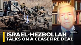 Israel Hezbollah ceasefire possibly ‘around the corner’ Former Israeli Minister of Justice [upl. by Dyke426]