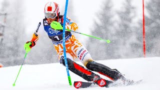 Petra VLHOVA  Winner  Slalom Run 2  Kranjska Gora SLO  2024 [upl. by Ozmo522]