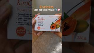 Kozicare papaya soap🧡✨ skincare kozicare shorts [upl. by Kcire]