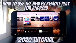 How To Use The NEW PS Remote Play on AndroidPS4 Remote Play Update2020 Tutorial [upl. by Hans480]