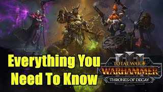 NEWS  Thrones of Decay  Everything You Need To Know  Total War Warhammer 3 [upl. by Caputto128]