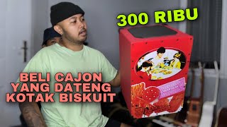 Nyoba Beli Cajon Khong Guan Custom Murah Rp 300000 Di Toko Online [upl. by Alderman291]