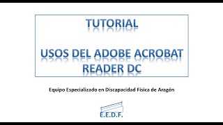 Editar PDF con Adobe Acrobat Reader DC [upl. by Mata]