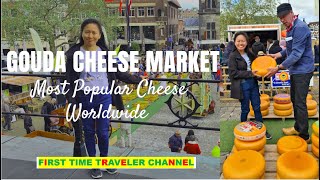 GOUDA CHEESE MARKET Napakalaking Keso 🤩 Pinoy sa Europa FirstTimeTravelerPH [upl. by Eselrahc]