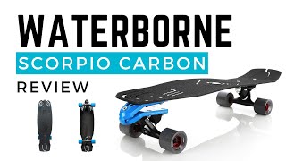 Waterborne Scorpio Carbon Surfskate Review [upl. by Anirol]