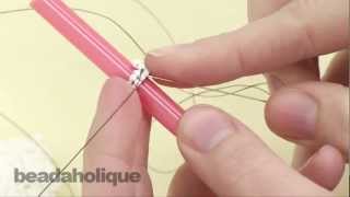 How to Do Tubular Herringbone Bead Weaving [upl. by Acinoda426]