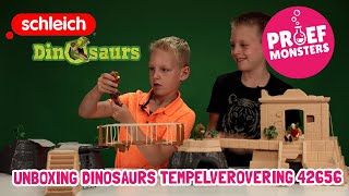 Proefmonsters gaan op avontuur met schleich DINOSAURS Tempelverovering [upl. by Alicea]