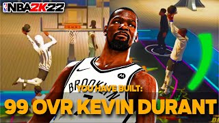 NBA 2K22 Current Gen Kevin Durant Build  49 Badge 6’9 “Facilitating Four” [upl. by Ettenrahs]