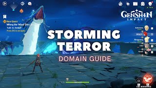 Storming Terror Domain Guide Tips and Trick Genshin Impact [upl. by Nogras484]